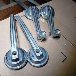 Early Mustang Interior Door Handle Pulls Window  Cranks