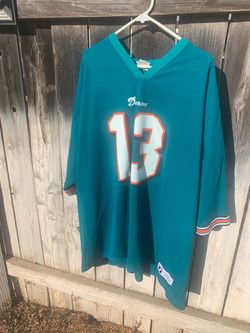 Aqua Miami Dolphins Marino Jersey 4XL