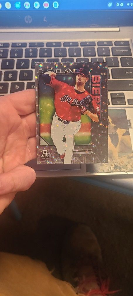 Shane Bieber Baseball Card
