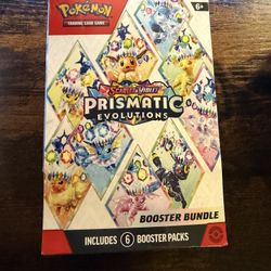 Pokémon Prismatic Evolutions Booster Bundle Sealed