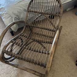 Bamboo Lounge rocking Chair