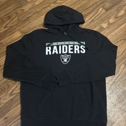 47 Brand Men’s Pullover Sweatshirt Hoodie Las Vegas Raider Size Large 