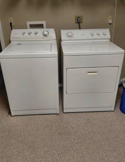 Washer and Dryer