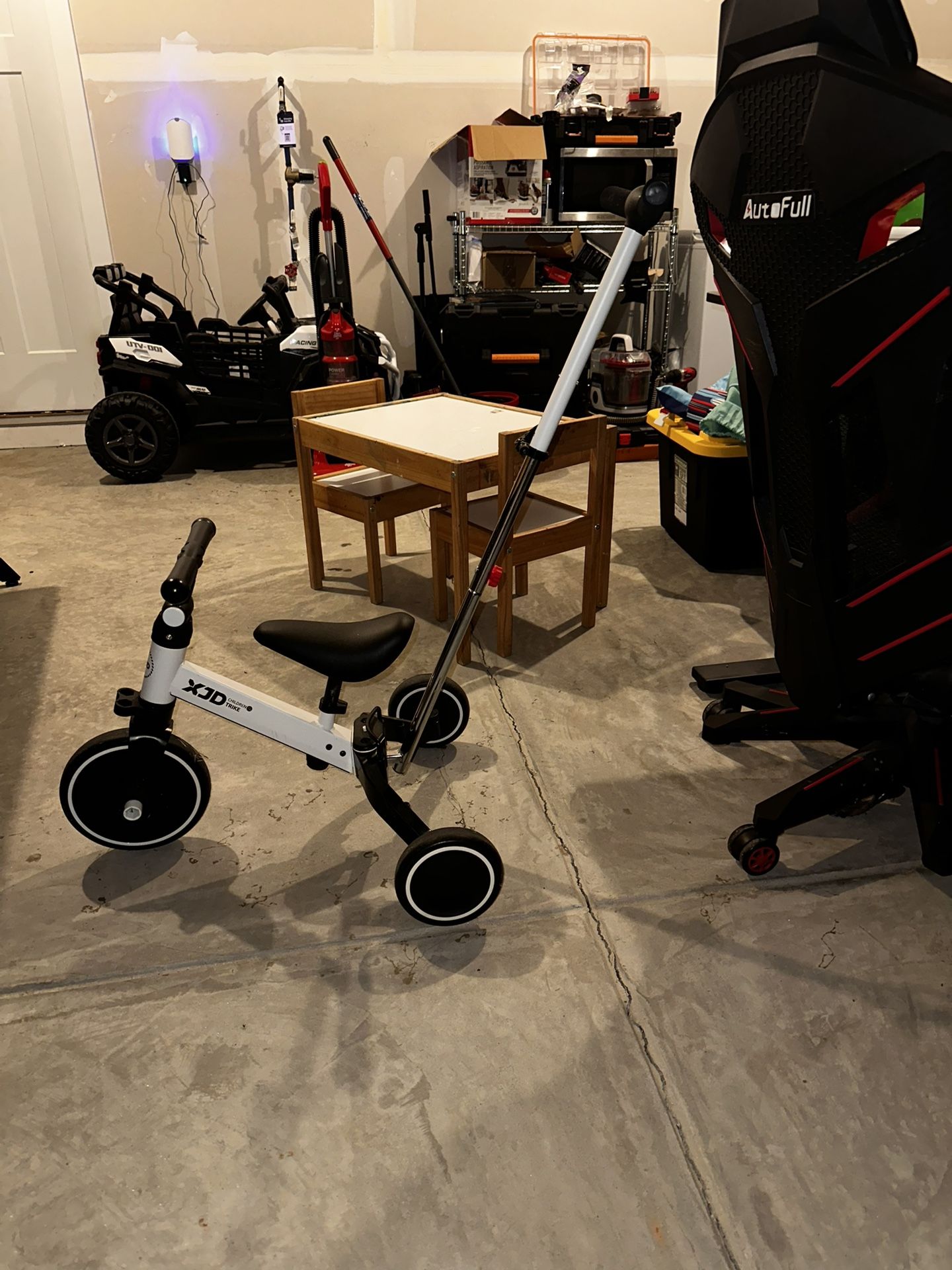 Toddler Tricycle With Push Handle