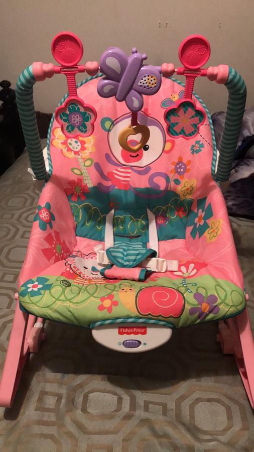 Baby girl rocking chair