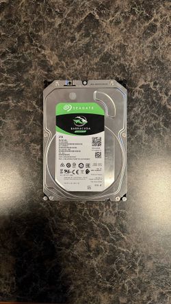 2TB SEAGATE BARRACUDA HDD
