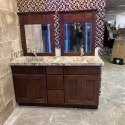 Vanity, Mirrors & Faucets  