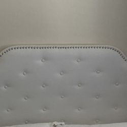 Christopher Knight Home Silas Fabric Headboard, Queen / Full, Ivory