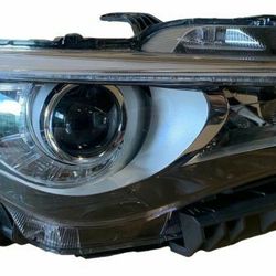 AFTERMARKET 14 - 17 Q50 FRONT RIGHT PASSENGER HEADLIGHT LIGHT ADAPTIVE W/ AFS