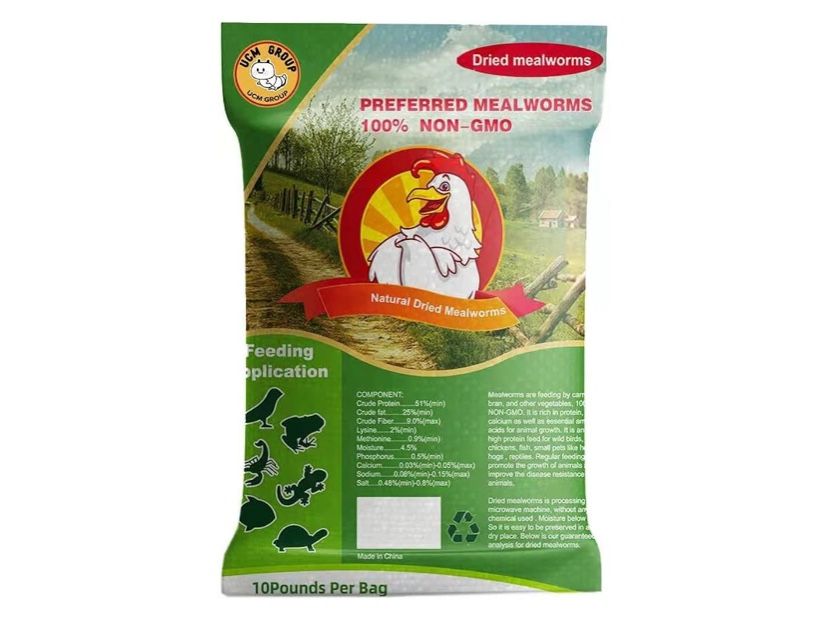 UCM Group 10lbs Dried Mealworms For Wild Birds