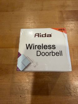 Aida Wireless Doorbell, New in Box