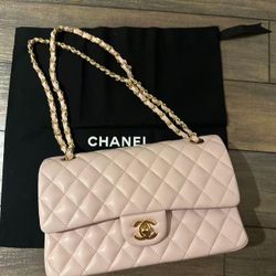 Pink Chanel Bag. 