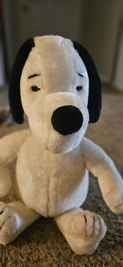 Snoopy Plush with Cassette player