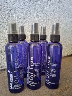 bonfi wig oil 5 bottles