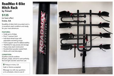 Road Max Bike Hitch