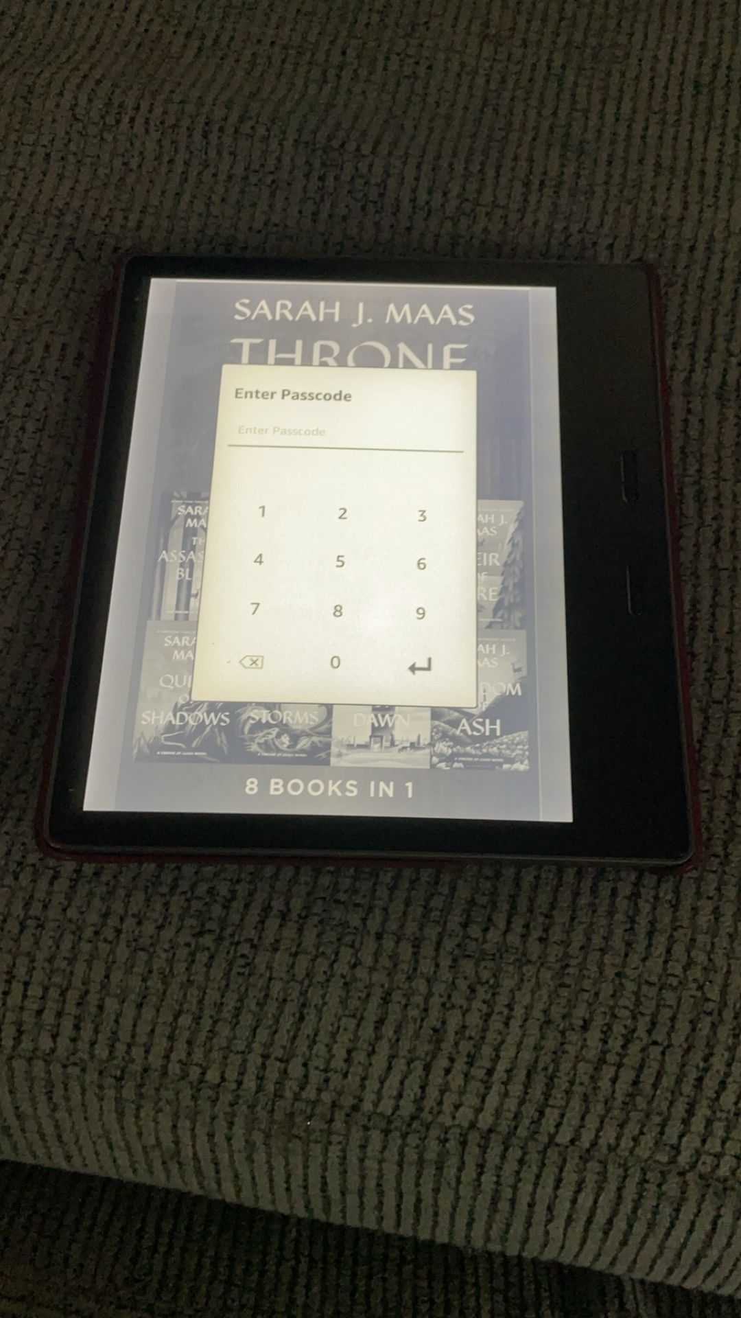 Kindle Oasis with 2 cases and charger