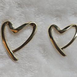 18k Gold Heart Pendat 💯% Real Gold