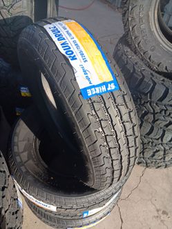 New Set of tires 205 75 15 st