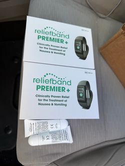 Reliefband Premier+ Nausea Relief Band (x2)