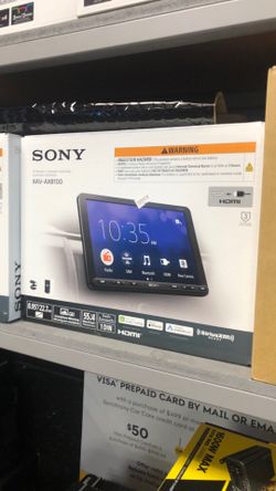 Sony xav-ax8100 on sale today for 479.99