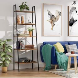 Iron Ladder Bookcase By Latitude Run