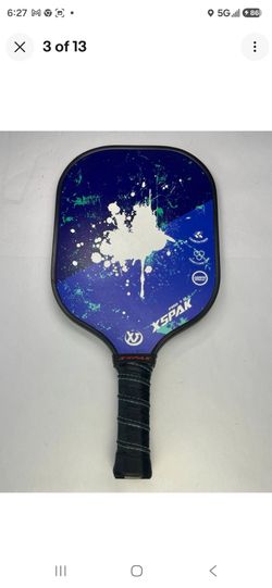 XSPAK Pro 1.0 Pickleball Paddle USAPA Carbon Fiber Honeycomb Core Graphite Face