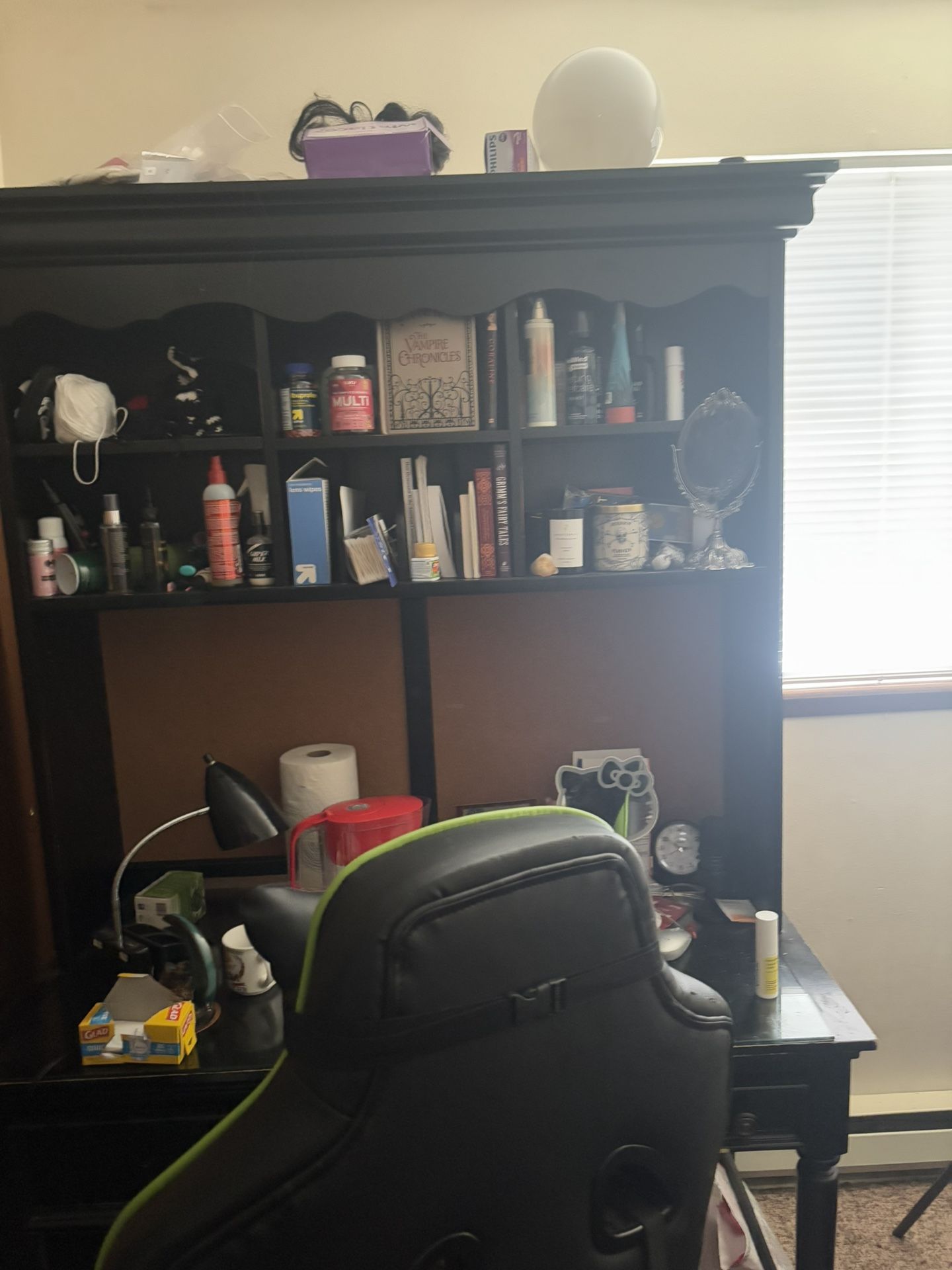 Antique Hutch With Desk