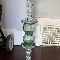 All Glass Bird Bath/Feeder