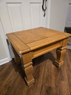 Wood Side Table