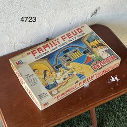 Vintage! 1977 Milton Bradley Family Feud New 2nd Edition Board Game  4723 