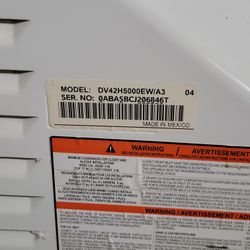 Samsung Dryer Full Size