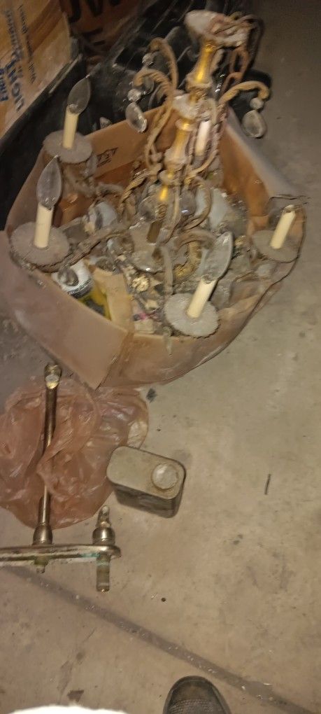 Chandelier Antique FROM the early 1950 OR 60's