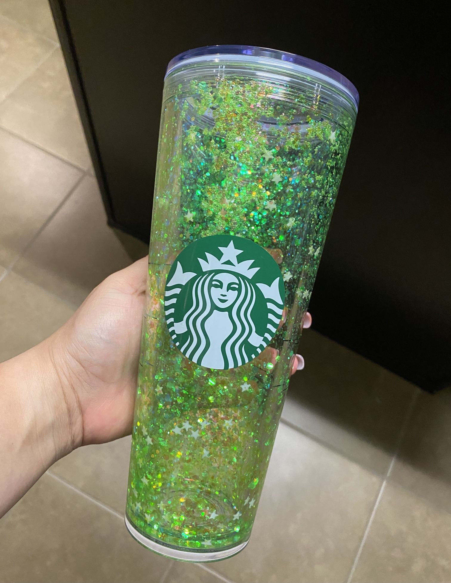 Starbucks Lime Glow In The Dark