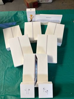 Apple iPad empty boxes