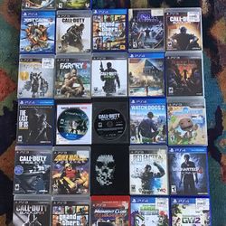PS3 & PS4 Games
