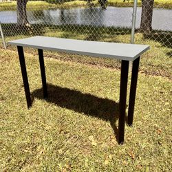 NEWLY REFINISHED SOFA TABLE or ENTRYWAY TABLE