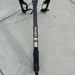 Allen Sports Deluxe 2-Bicycle Hitch Mounted Bike Rack Carrier, Model 522RR. 