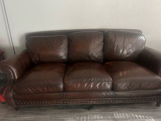 Brown couch