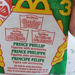 1996 McDonald's Walt Disney Sleeping Beauty Happy Meal Toy #3