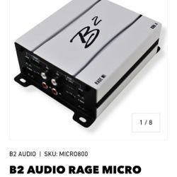 B2 Audio 800.4 Mids And Highs Amo New In Box 