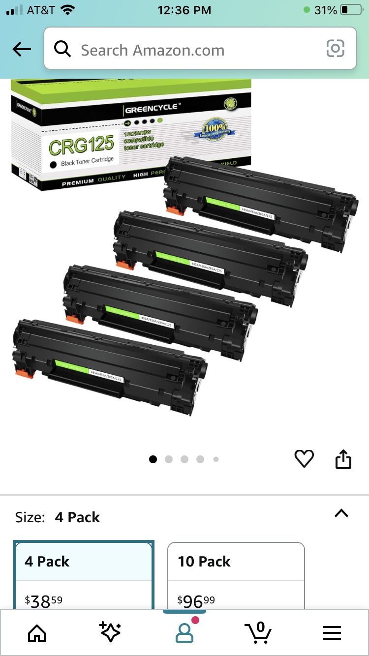 Greencycle toner cartridge (open box)