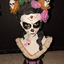 Dias De Los Muertos Bust