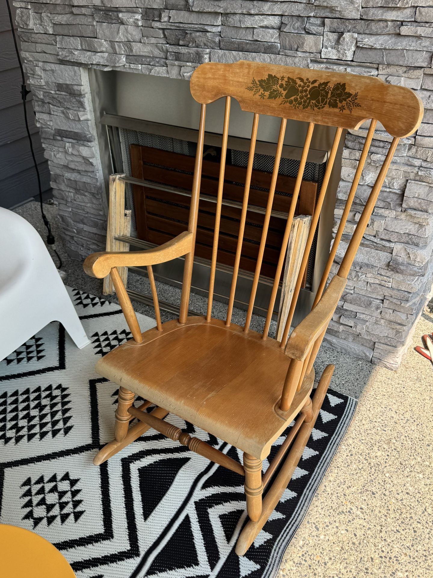 FREE Wood Rocking Chair