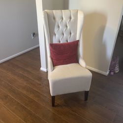 2 Wingback Accent Chairs 