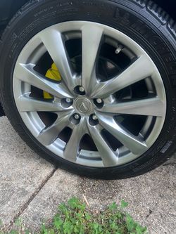 Lexus 18inch rims and tires