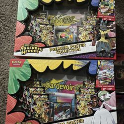Mega Lucario & Gardevoir Premium Poster Collection