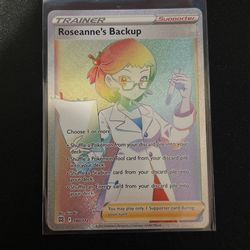 Roseanne’s Backup Pokémon Card