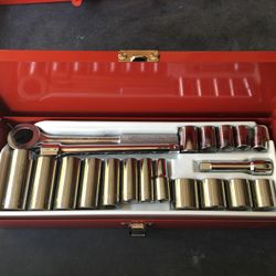 New 3/8 dr. Socket Set 