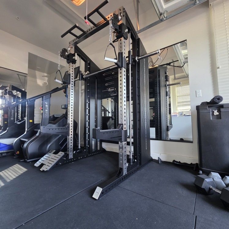 🔥 Vesta Pioneer 3in1 | Functional trainer | Squat Rack | Smith Machine | 200lbs weight stack | Gym Equipment | Commercial Grade | FREE DELIVERY 🚛