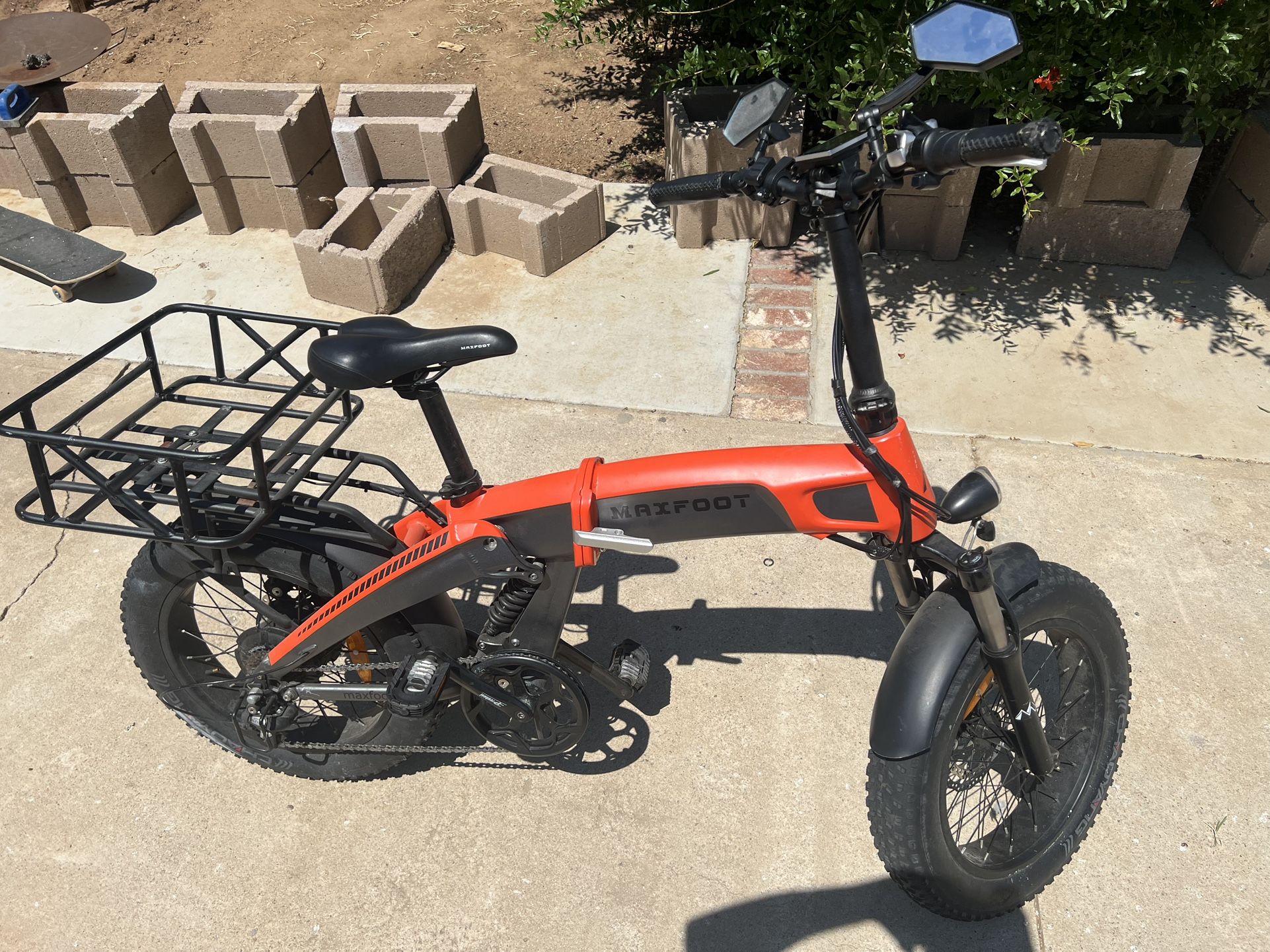 Max Foot Mf19 Electric Folding Bike